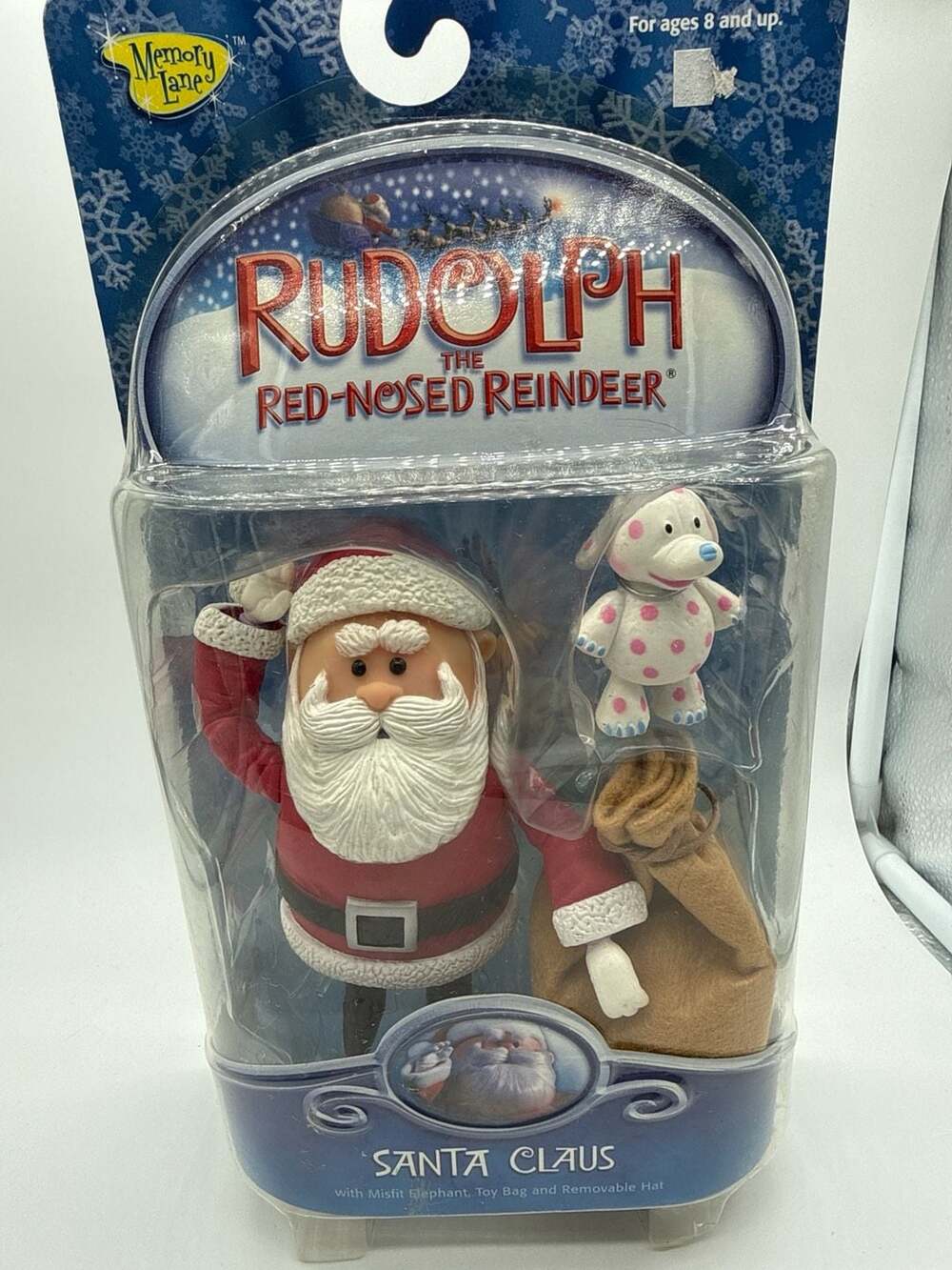 Memory Lane Rudolph the Red-Nosed Reindeer Santa Claus Action Figure with Misfit